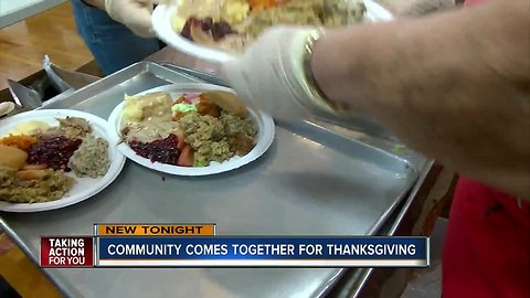 Community Thanksgiving serves meals to hundreds