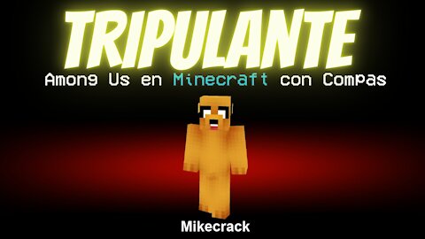 AMONG US, but in Minecraft Tripulante