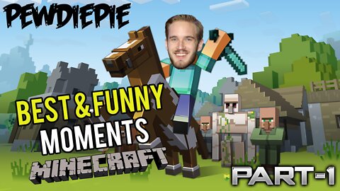 Pewdiepie's Best Funny Minecraft Moments (2022)