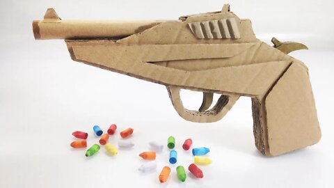 How To Make Simple Mechanism Cardboard Gun