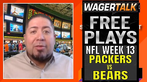 NFL Week 13 Picks Predictions & Odds | Packers vs Bears Betting Preview | NFL Ratchet Free Play