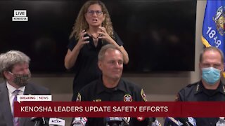 Kenosha County Sheriff David Beth updates Kenosha safety efforts