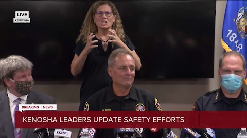 Kenosha County Sheriff David Beth updates Kenosha safety efforts