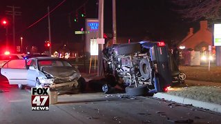 Police cruiser involved in crash in Okemos