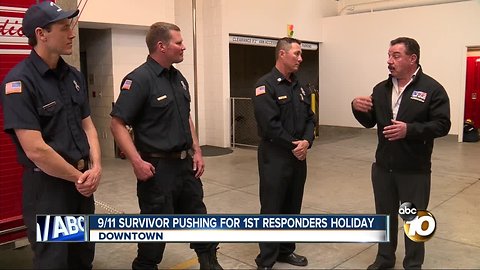 9/11 survivor calls for new holiday