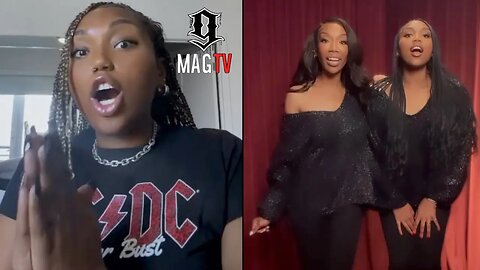 "Don't Bombard Her" Brandy's Daughter Sy'rai Is Fed Up Wit Trolls Asking For Tea On Her Mom! 🤫