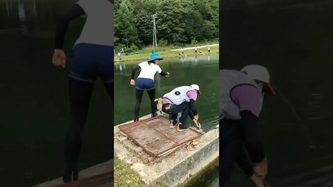 mancing cantik || untung di bantu kalo ga??