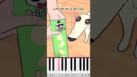 Let me do it for you... Kermit (Borzoi Dog Meme) - Octave Piano Tutorial