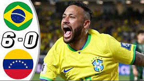 Brazil vs Venezuela 6-0 - All Goals & Highlights - 2023