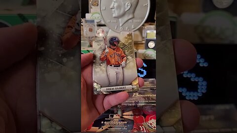 HUGE SCORE! 1 of 1 Gold Baseball Card Pulled! #sportscards