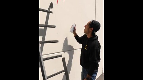 How Zach King gets away with doing Graffiti!! #trick #zachking #graffiti