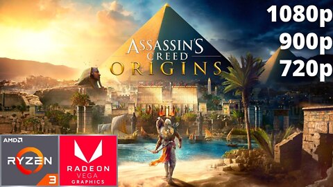 Assassin's Creed Origins - Ryzen 3 3200G Vega 8 & 16 GB RAM/8 GB RAM/1X8 GB RAM