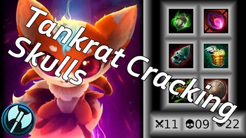 SMITE Conquest - Ratatoskr Solo - Tankrat Cracking Skulls