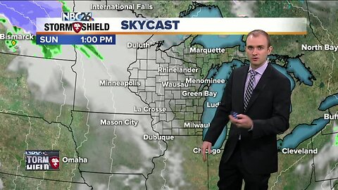 Gino Recchia NBC26 Storm Shield Weather Forecast