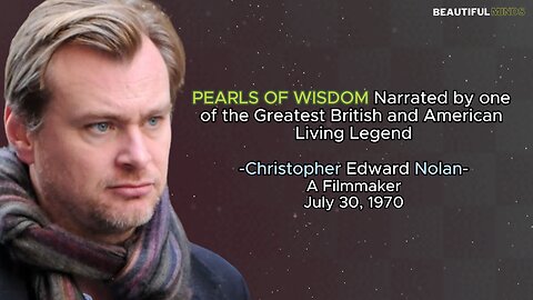 Famous Quotes |Christopher Nolan|