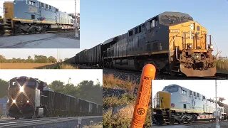 CSX Train Meet from Bascom, Ohio September 24, 2021