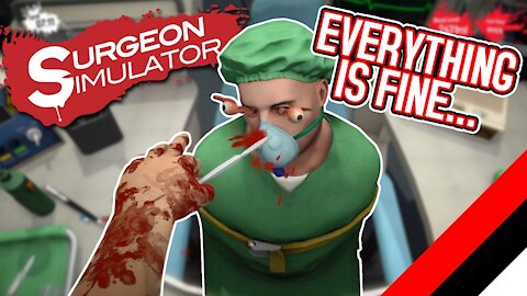 Surgeon Simulator: Time For Some Brain & Eye Surgery...