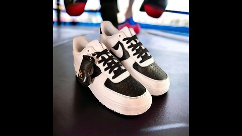 Amir Khan’s Nike AF1’s