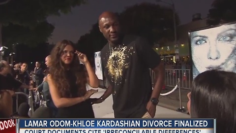 L.A. judge finalizes divorce between Khloe Kardashian and Lamar Odom