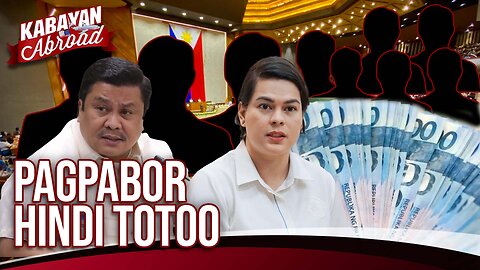 Pagpabor umano nang 9 senador sa pagbabalik nang confidential funds ng OVP