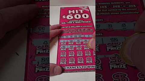 $600 Lottery Ticket Winner!