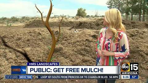 Free mulch available to public in Valley