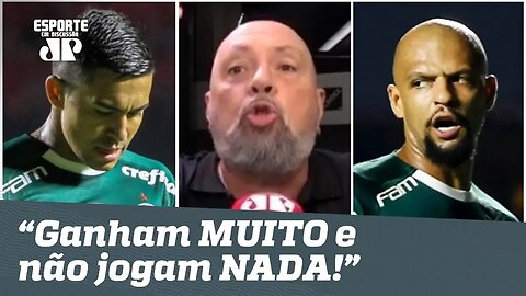 FALOU TUDO! Narrador DÁ NO MEIO das estrelas do Palmeiras!