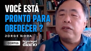 EM PRONTIDÃO PARA AS ORDENS DO SENHOR | [ + Jorge Noda ] Devocional Diário #cortes