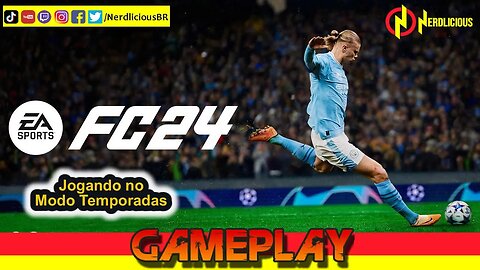 🎮 GAMEPLAY! Jogando o Modo TEMPORADAS de EA FC 24 pela primeira vez e passando vergonha. Confira!