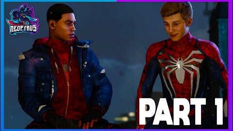 SPIDER-MAN MILES MORALES PS4 Walkthrough Gameplay Part 1 - INTRO