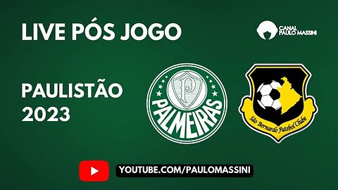 PÓS-JOGO PALMEIRAS 1 X 0 SÃO BERNARDO AO VIVO. COLETIVA ABEL FERREIRA E MELHORES MOMENTOS DO JOGO.