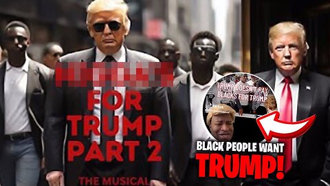 LIBS ARE IN TROUBLE! BLACKS SUPPORT AND RALLY AROUND DONALD TRUMP! BIDEN LOST THE BLACK VOTE