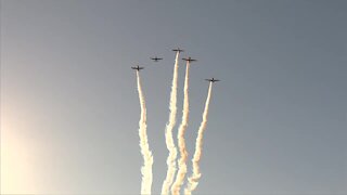 Flyover honors victims of COVID-19 on Colorado's one-year anniversary