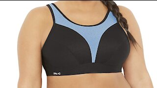 Mae Women's Full Figure Sports Bra