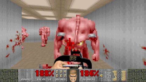 Doom II, DOS, 1995 - 100% Level 10, Refueling Base