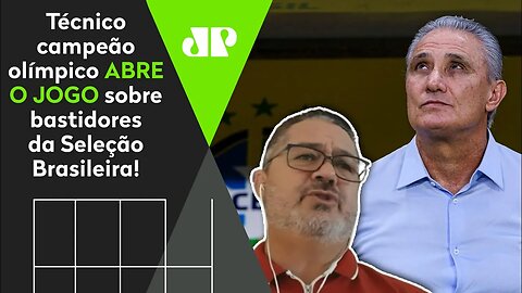 A CBF INTERFERE nas convocações da Seleção? Técnico campeão olímpico É SINCERO na resposta!