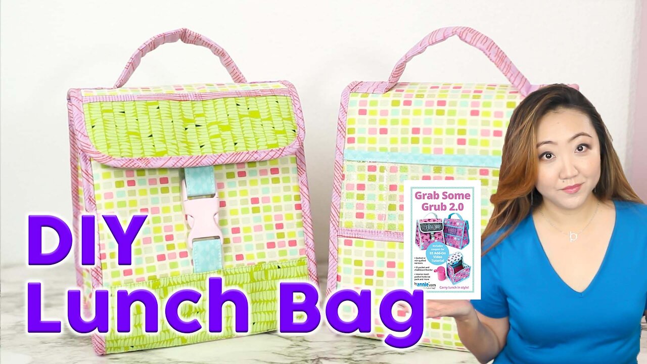 Grab some grub 2 0 lunch bag sewing pattern review making tips