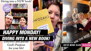 Hey Happy Monday! We're Starting A New Book! | Keto Mom Vlog