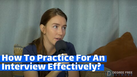 Practice A Job Interview With Another Person