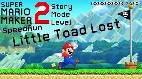 SMM2 Story Mode | Little Toad Lost - Blue Toad | 23s