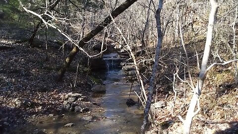 Waterfall at Lake Leatherwood in Eureka Springs