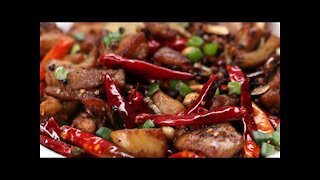 Super Spicy Szechuan Chicken