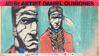 Native American Indian Art | Time-Lapse Drawing art VOL. 5 | - by Artist Daniel Quinones