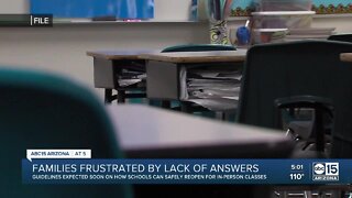 Valley families frustrated by lack of answers regarding schools