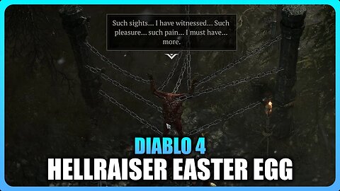 DIABLO 4 - Hellraiser Easter Egg