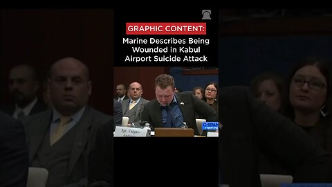 Marine Describes Being Wounded in Kabul Airport Suicide Attack | Pt.1