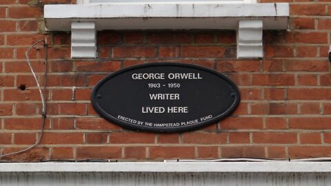 London Human Rights Rally - 2nd July 2022: Part 5 - George Orwell's house