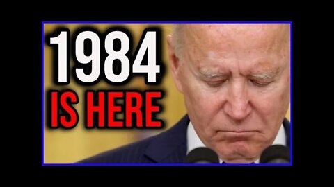 1984: Former Vice President Joe Biden's Admin Declares People Domestic Terrorists For Thought Crimes