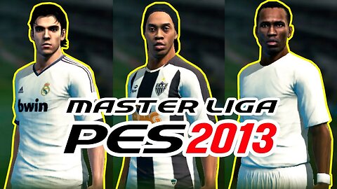 PES 2013 MASTER LIGA (XBOX 360/PS3/PC) #5 - Kaká, Ronaldinho e Drogba! (PT-BR)