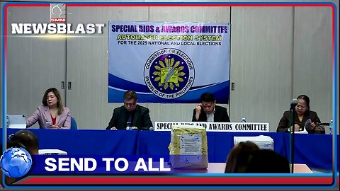 "Send to all" ng datos para sa 2025 midterm elections, plano ng COMELEC